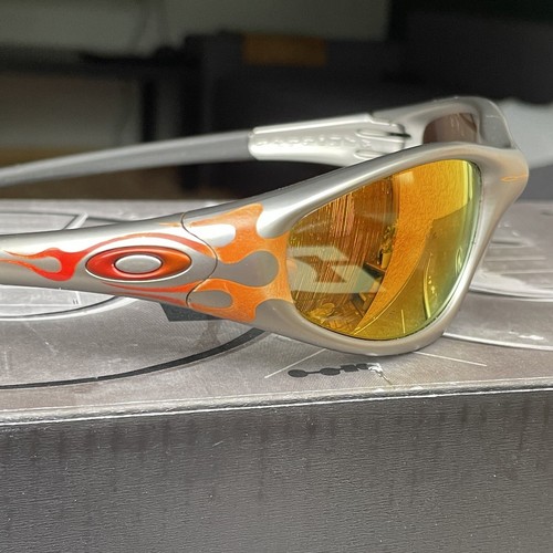 Oakley straight jacket frames silver | eBay