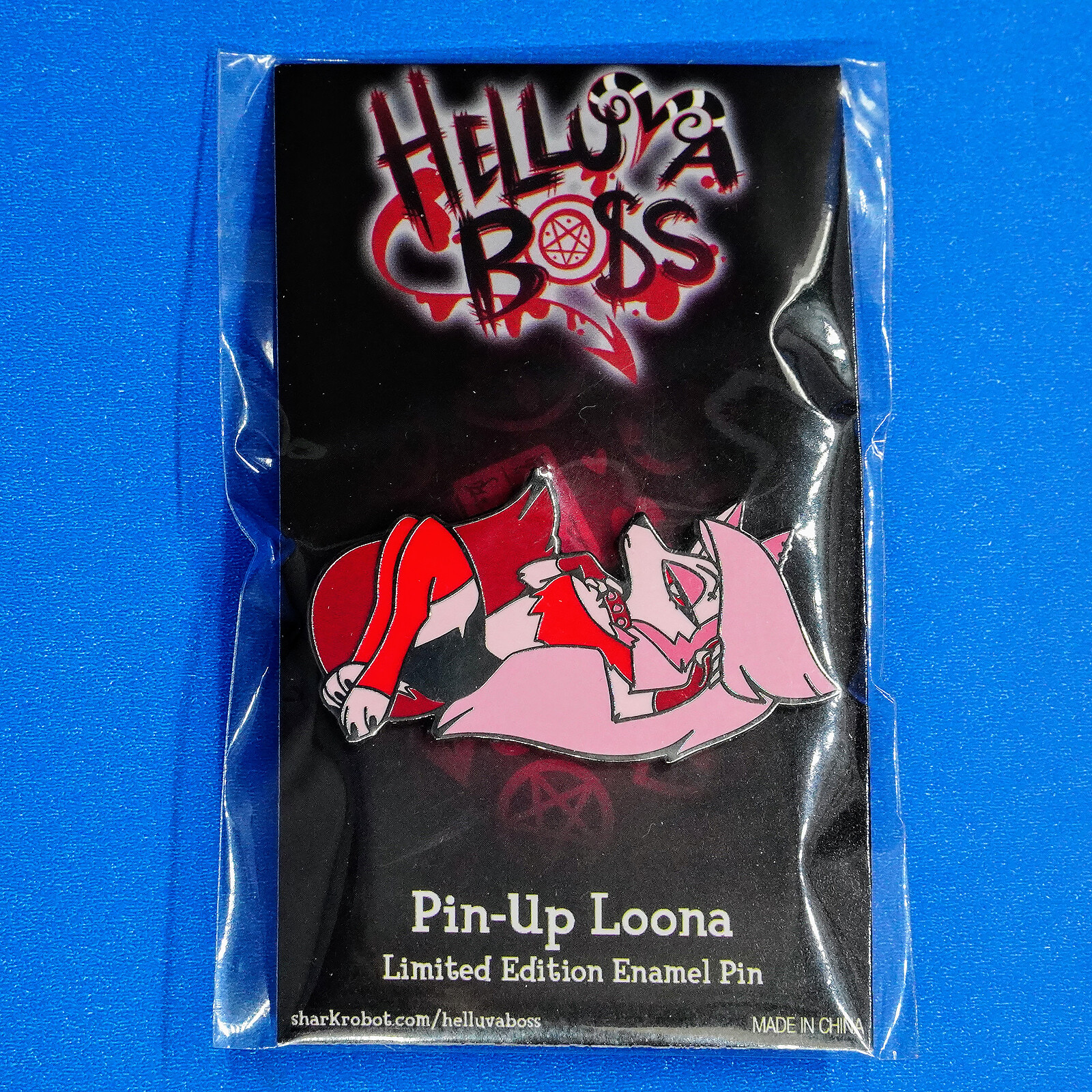 Helluva Boss Pin-Up Loona Limited Edition Enamel Pin - Furry Helluva Boss Pin-Up Loona Limited Edition Enamel Pin - Furry