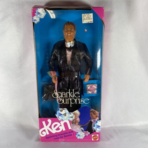 Barbie Sparkle Surprise Ken 1991 Mattel No. 3149 Sparkling