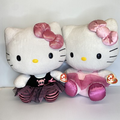 hello kitty goth plush