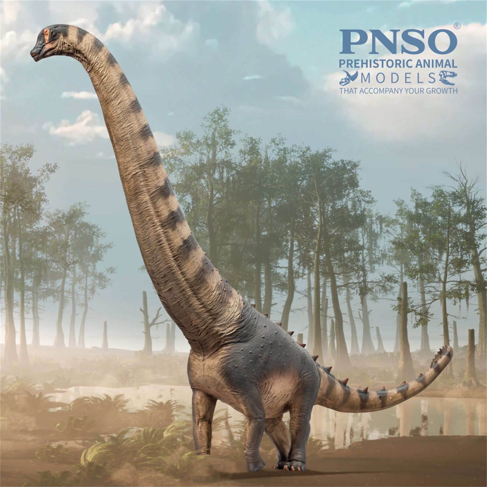 PNSO 79 Alamosaurus Samuel Model Prehistoric Dinosaur Animal