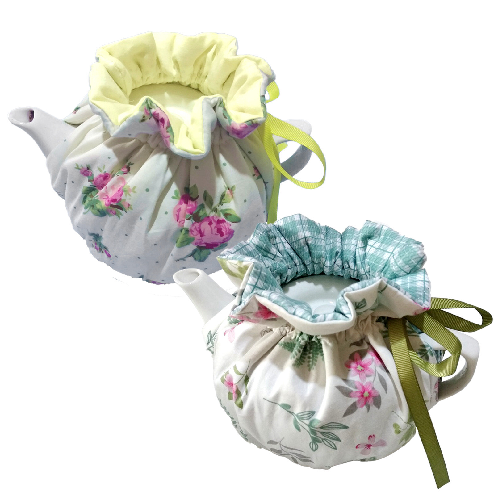 Cozy Cotton Floral Teapot Cover Tea Pot Dust Cover Kettle Co