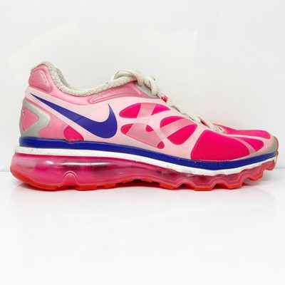 

Nike Boys Air Max 488124-600 Розовые кроссовки для бега, размер 4,5 года, Розовый, Air Max