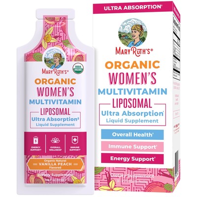 Mary Ruth Liposomal Multivitamin For Women 7 Fl Oz Organic Vitamin Blend