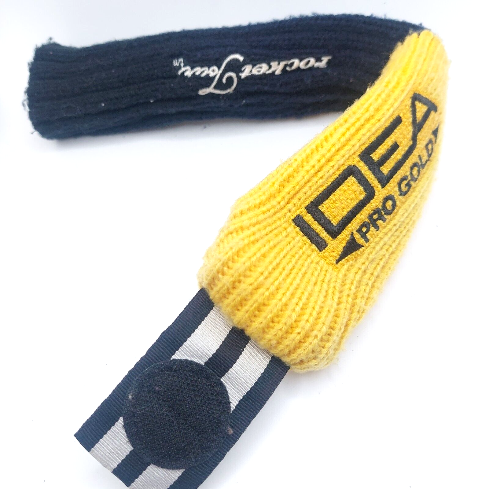 Adams Idea Pro Gold Hybrid Rocket Tour Headcover [Yellow/Black] OEM Knit Sock