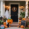 Vellibring Halloween Pumpkin Goose Outfit for 23