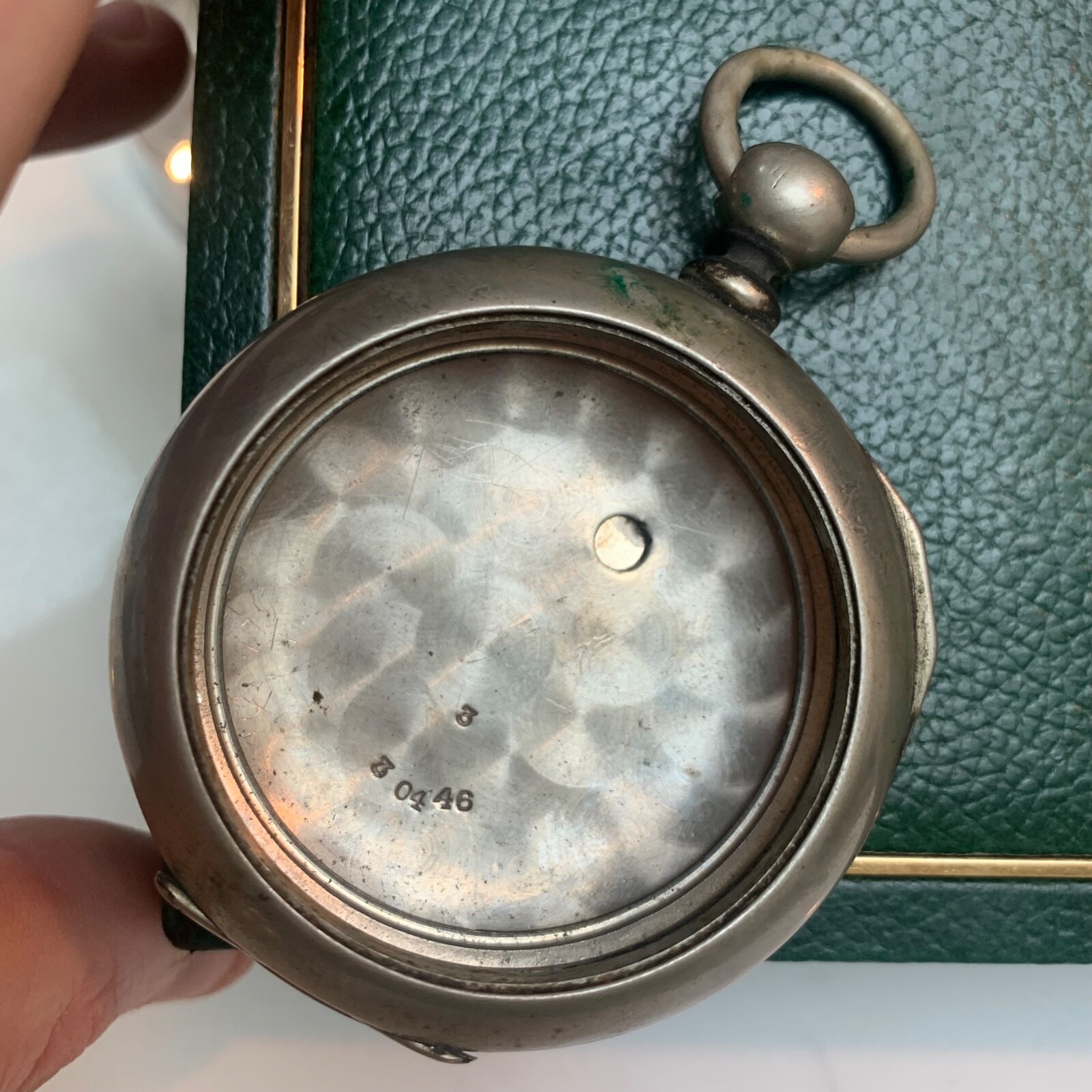 Antique Dueber Silverine 18S 3 Oz. 57mm Key Wind Pocket Antique Dueber Silverine 18S 3 Oz. 57mm Key Wind Pocket