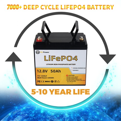 Btr 12V 50Ah 100Ah 140Ah Lifepo4 Deep Cycle Battery for RV Marine Solar System