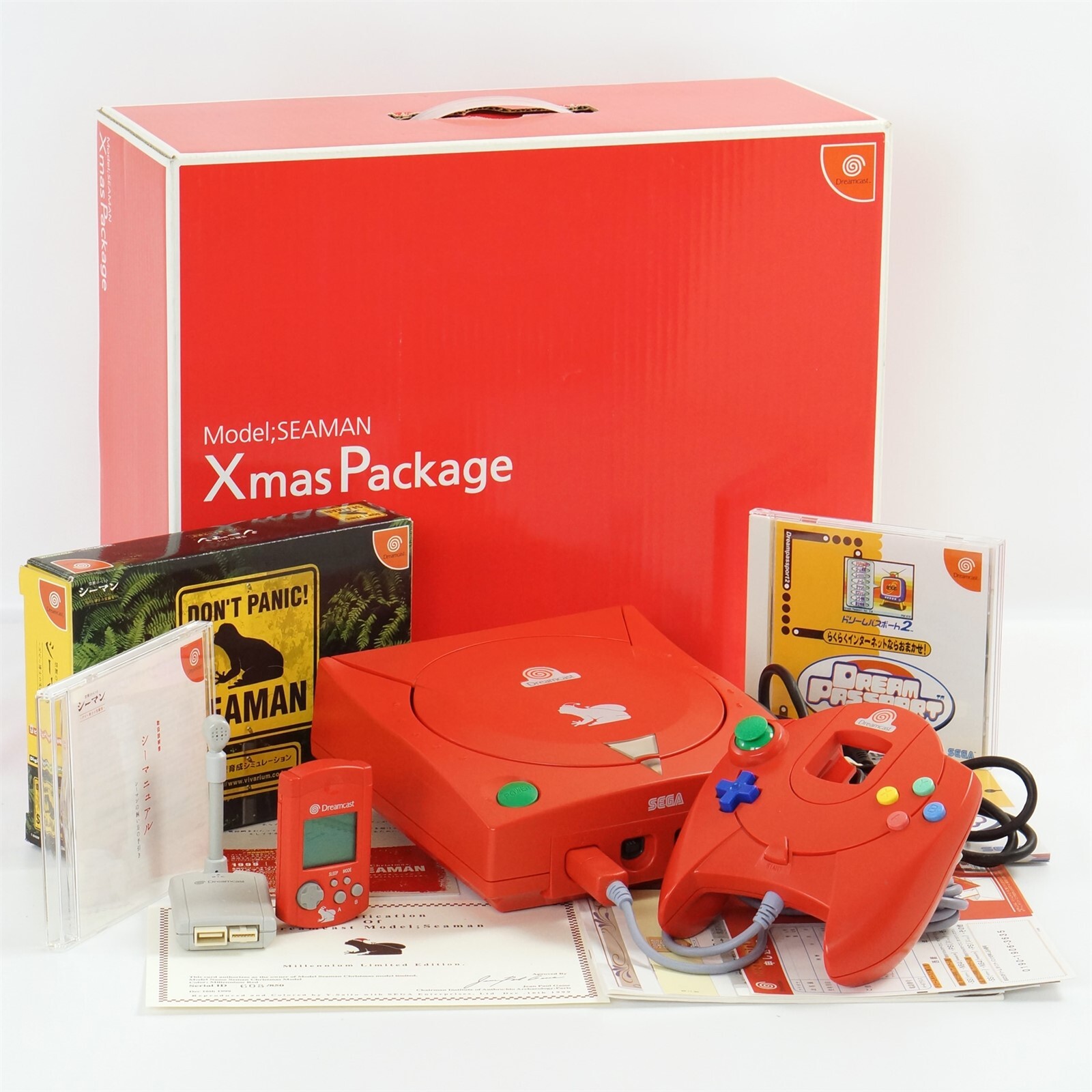 Dreamcast 収納ボックス オレンジ Sega Dreamcast Maziora Color Limited Edition Japanese Rare