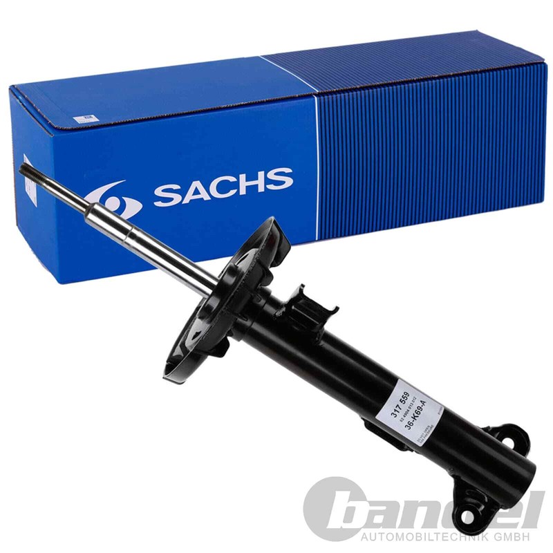 Amortisseur Ã Gaz Sachs Pour Essieu Avant Compatible Avec Mercedes-Benz Classe C