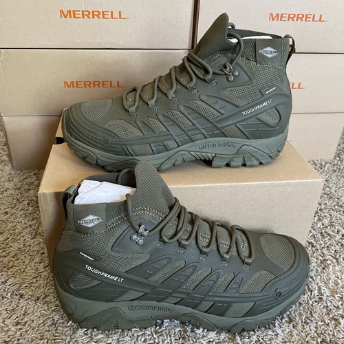 個人装備 MERRELL MOAB 2 TACTICAL MID H/GRAY Men's Merrell Moab 2 Mid Tactical Waterproof Boots