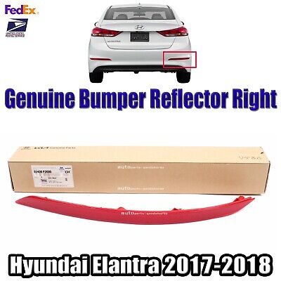 Genuine 92406F2000 Bumper Reflector Rear Right For Hyundai Elantra 2017-2018