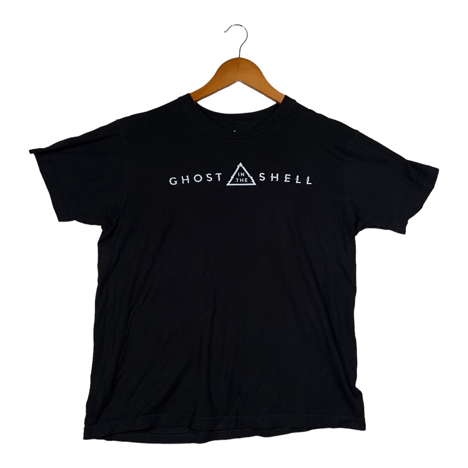 【Raucohouse】Crescent ghost printing damage over t-shirt Crescent ghost printing damage over t-shirt - Raucohouse