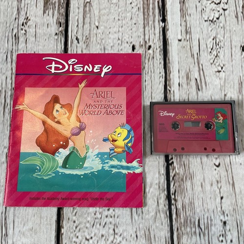その他 The Little Mermaid The Little Mermaid 1988 Read Along Book & Cassette Tape