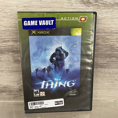 The Thing Microsoft Xbox, 2002 Video Game Horror Monster Alien