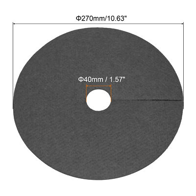 20 Pack Tree Mulch Ring 27cm Nonwoven Tree Protector Mat Plant Cover Black New
