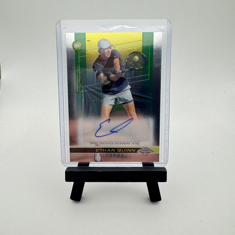2024 Topps Chrome Tennis Rc Ethan Quinn #Tca-Eqn