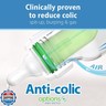 Dr. Brown's Natural Flow Anti-Colic Options+ Narrow Baby Bottle, 8 oz/250 mL, with Level 1 Slow Flow Nipples, 0m+, 4 Pack