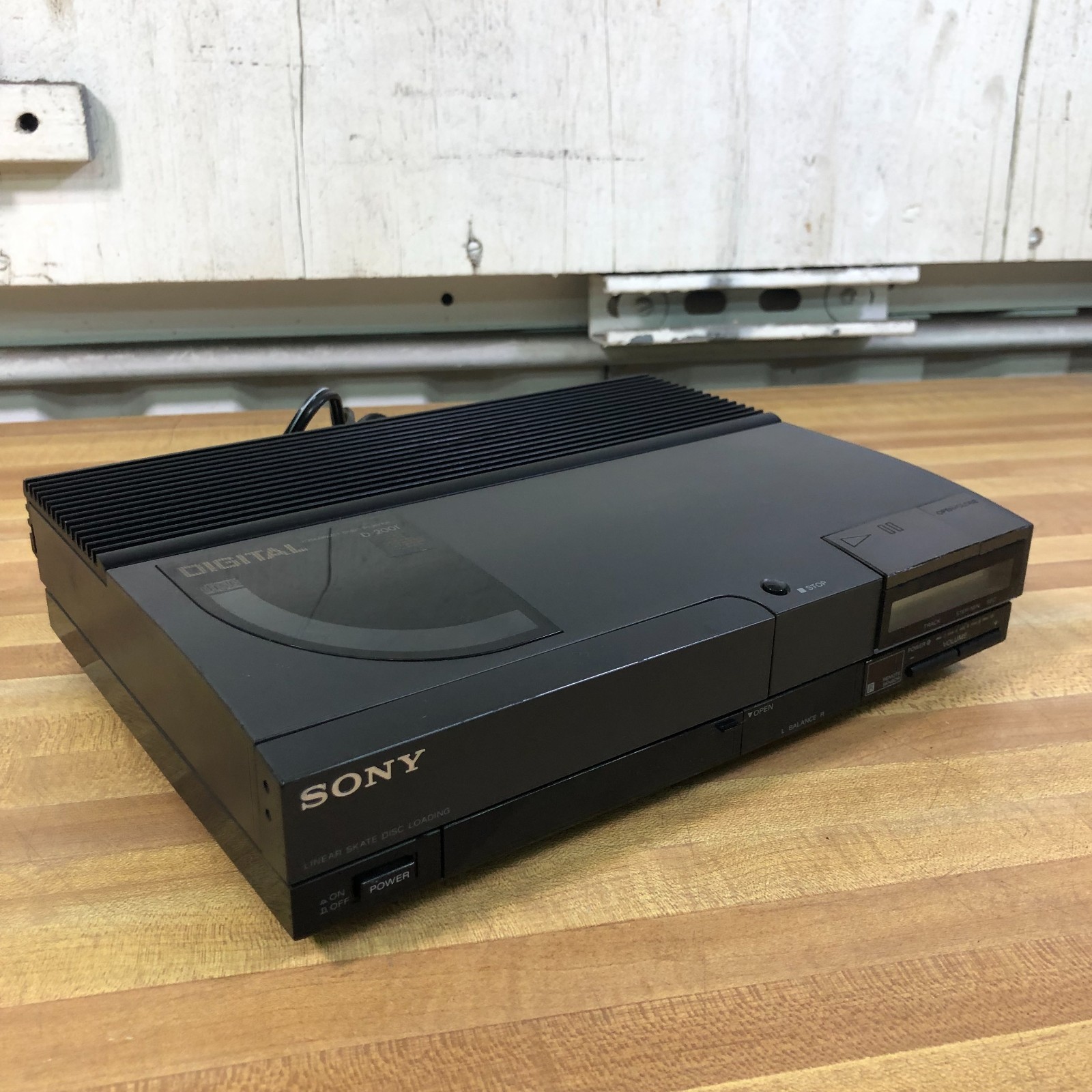 Vintage 1987 Sony D-2001 Compact Disc CD Player (WORKS) | eBay
