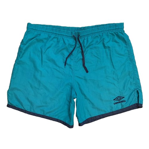 Vtg Umbro Soccer Shorts Mens Made USA Logo Nylon Futbol Gym
