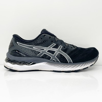 

Asics Womens Gel Nimbus 23 1012A884 Черные кроссовки для бега Размер 8,5 Вт, Черный, Gel Nimbus 23