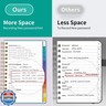 Password Book with Alphabetical Tabs, Password Keeper Book for Seniors, 5.8