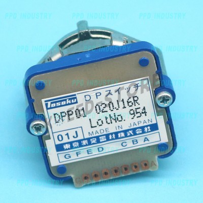 1PCS New Tosoku DPP01 020J16R 01J  series rotary switch
