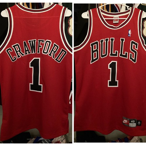 Jamal Crawford Authentic Pro Cut Chicago Bulls NBA Jersey