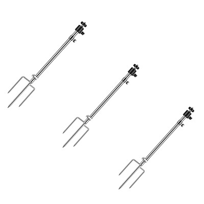 3 Pack Game & Trail Camera Ground Holder Mount Stake for Wildlife Hunting Camera