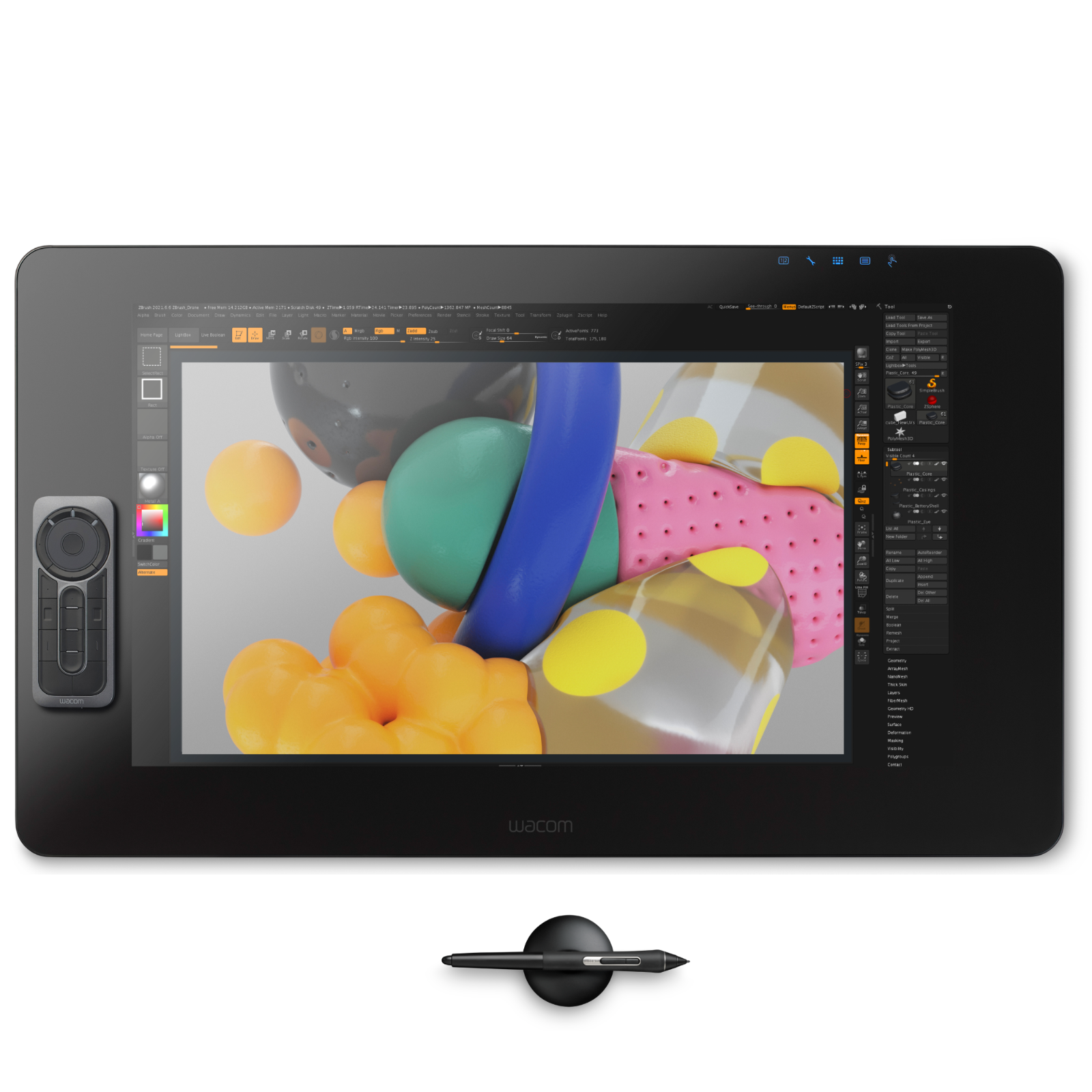 Wacom Cintiq Pro 24 Creative Pen and Touch Display drawing Wacom Cintiq Pro 24 Creative Pen and Touch Display drawing