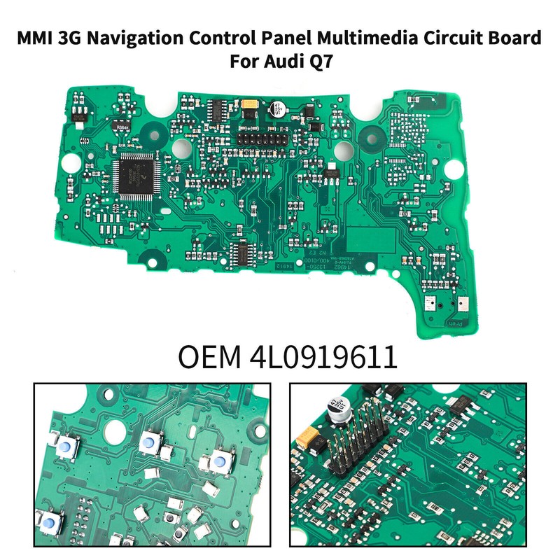 Mmi 3g Navigation Control Panel Multimedia Circuit Board 4l0919611 Pour Audi Q7