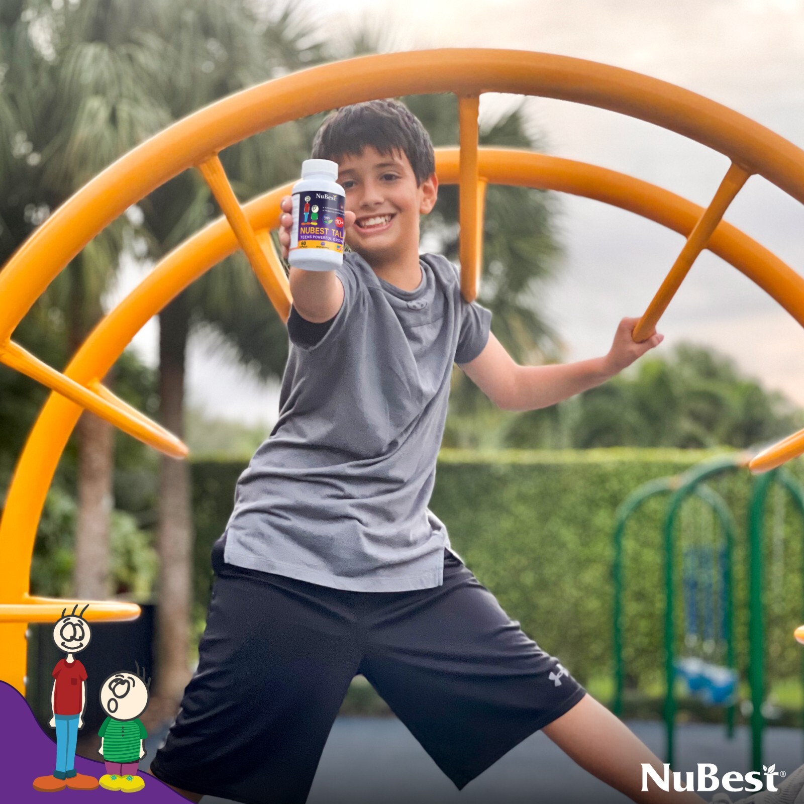 NuBest Tall 10+ - Height Growth Capsules for Age 10+ Who Can Drink Milk - Pack 3