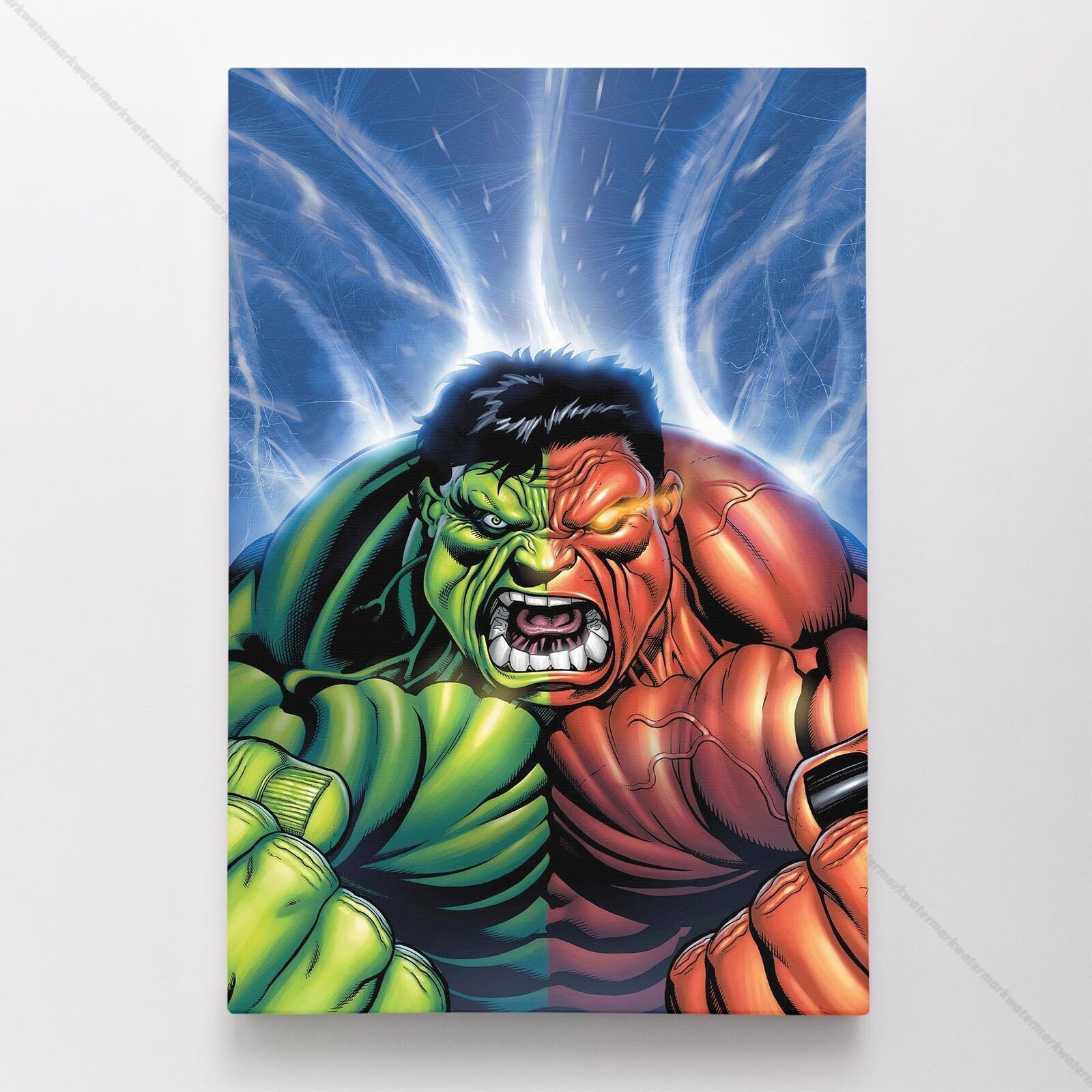 Hulk & Red Hulk Poster Canvas Vol 2 #30 Avengers Marvel Comic Book Art Print