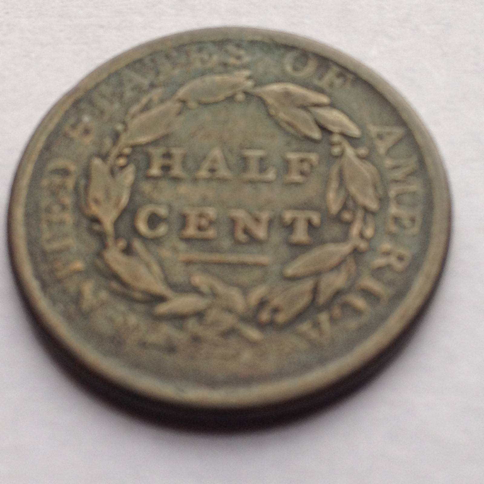1809 CLASSIC HEAD 1/2 HALF CENT