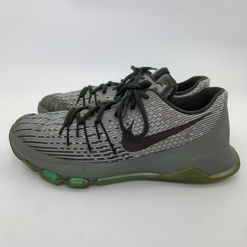 Nike KD 8 Youth Basketball Shoes Night SIlver/Dp Pwtr/Gray