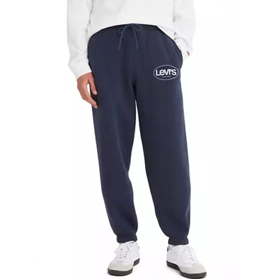 Levi's Black Graphic Logo Loose Men's Sweat Pants Size L