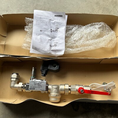 MINIMAX  VENTILEINHEIT  Typ Vemx PS16/DN25-1  232 PSI Valve Unit With Solenoid