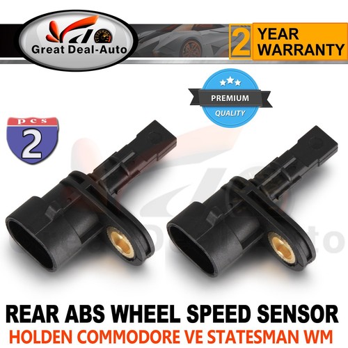 2 For Holden Commodore VE Rear ABS Wheel Speed Sensor Statesman WM Left