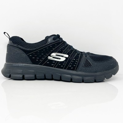 

Skechers Womens Synergy Look Book 11963 Черная повседневная обувь Кроссовки Размер 8.5, Черный, Synergy Look Book