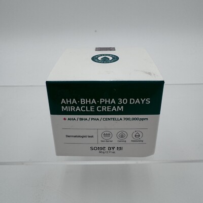 SOME BY MI AHA BHA PHA 30 Days Miracle Cream 60g US Seller Exp 04/5/2025
