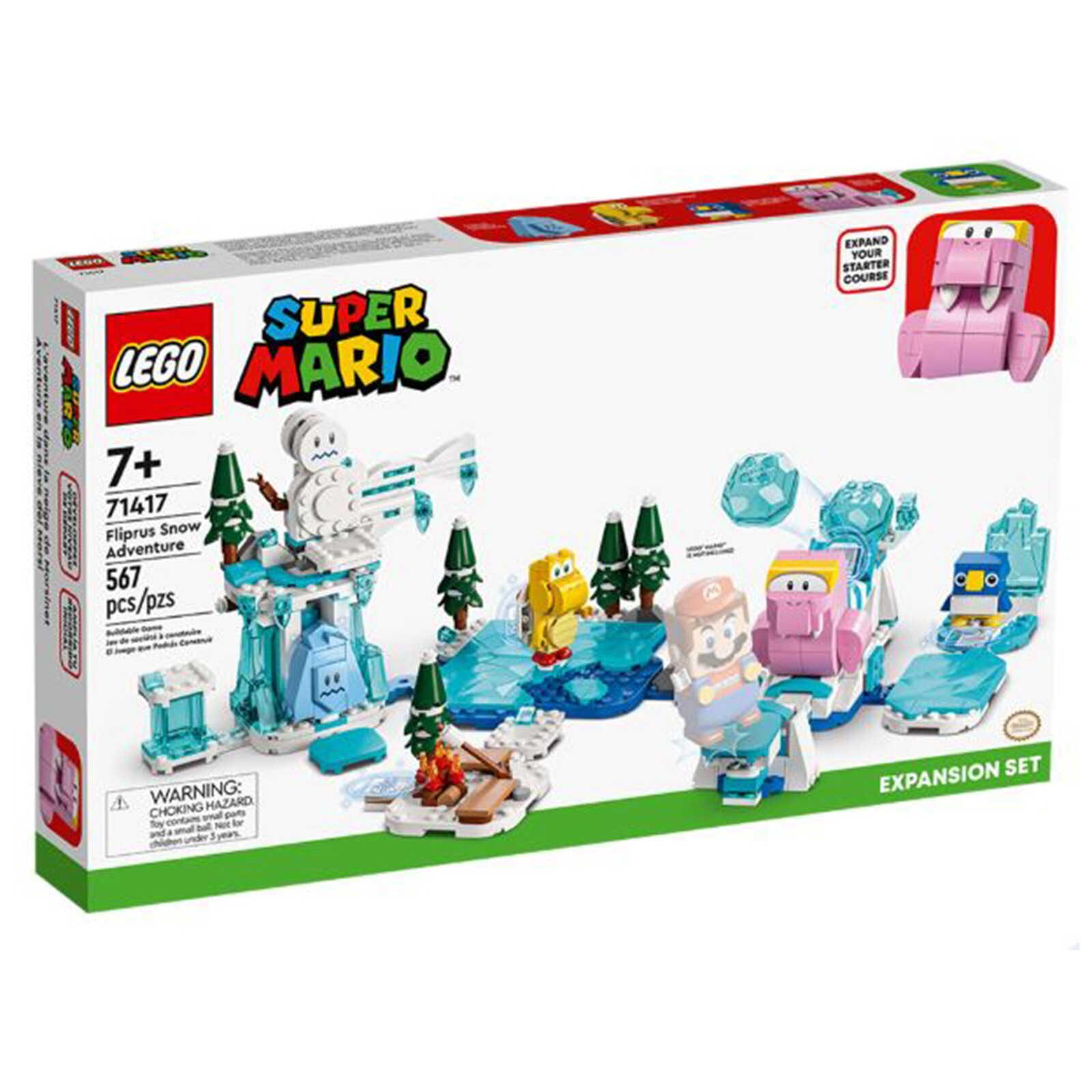 Конструктор LEGO Super Mario Fliprus Снежные приключения 71417 НОВЫЙ В НАЛИЧИИ