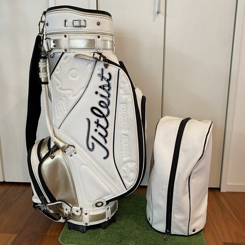 Titleist サイドロゴキャディバッグ ホワイト×ジェイド 0000694828_003_p01_01.jpg