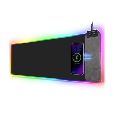 Pad,desk Mat With Stitched Edges,large Rgb Gaming...