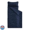 Wake In Cloud - Toddler Nap Mat with Pillow and Blanket, for Kids Boys in Kindergarten Daycare Preschool Pre K, Roll Up Sleeping Bag, Spaces Stars Planet Galaxy, Navy Blue, Standard