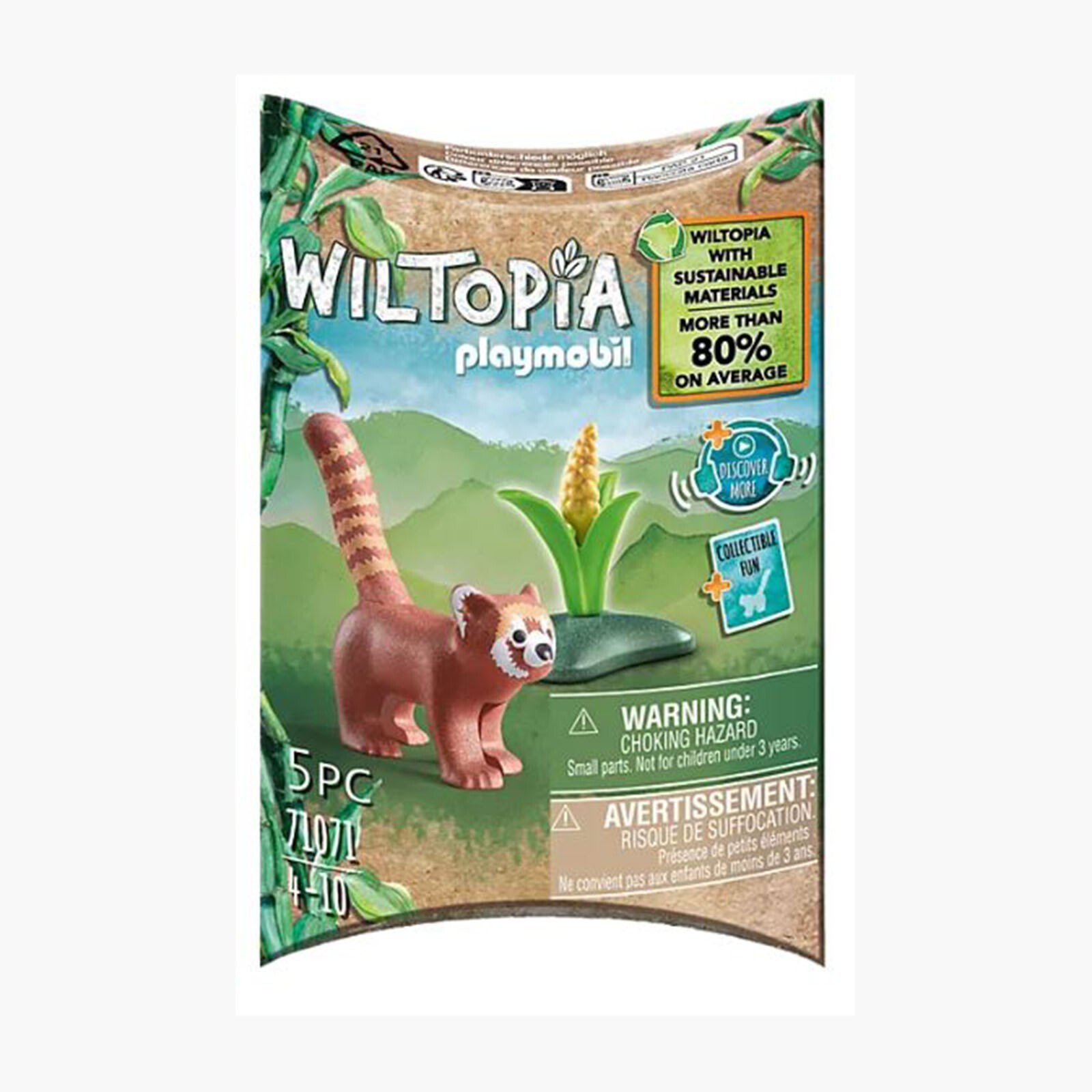 Конструктор Playmobil Wiltopia Красная Панда 71071 НОВЫЙ В НАЛИЧИИ