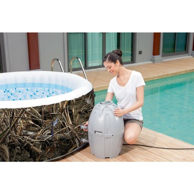 SaluSpa Realtree MAX-5 AirJet 4-Person Portable Inflatable Hot Tub NO CALIFORNI
