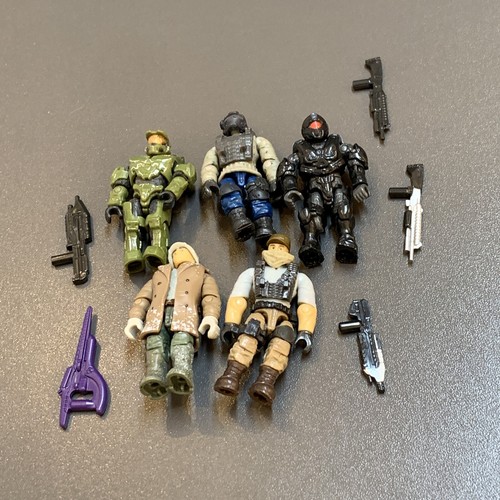 5 MEGA Construx BLOKS CALL OF DUTY COD WW2 winter Firebreak Mini