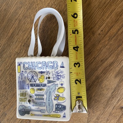 Starbucks Ornament CHICAGO Been There Tote Gift Bag Ceramic 2019 New Decor