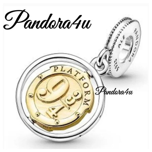 PANDORA Harry Potter Hedwig Spinning Dangle Charm NeW Tags