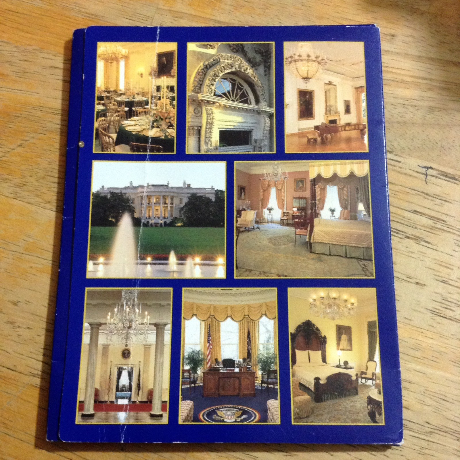 12-The White House-Postcards-6x4 1/8 Set-1996-Washington DC cards good shape